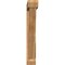 Ekena Millwork Traditional Slat Rough Sawn Bracket w/ Offset Brace, Western Red Cedar, 6"W x 40"D x 40"H BKT0604X40X40TRA06RWR - alternate 2